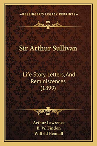 Sir Arthur Sullivan cover