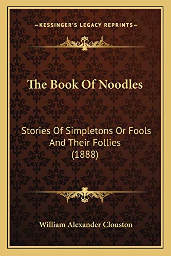 The Book Of Noodles cover