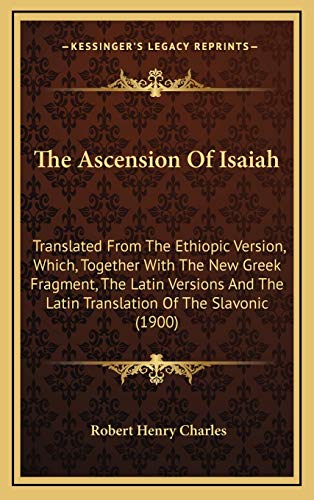 The Ascension Of Isaiah