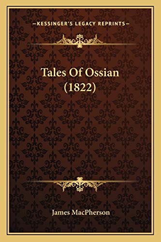 Tales Of Ossian (1822) cover