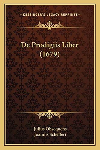 De Prodigiis Liber (1679)