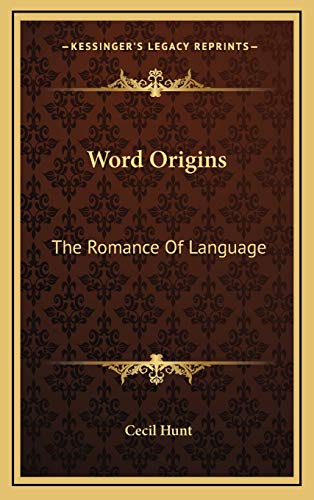Word Origins cover