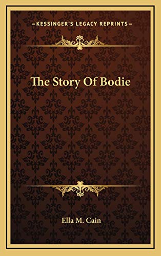 The Story Of Bodie cover