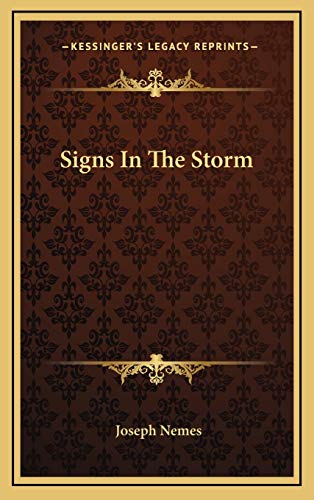 Signs In The Storm cover