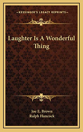 Laughter Is A Wonderful Thing cover
