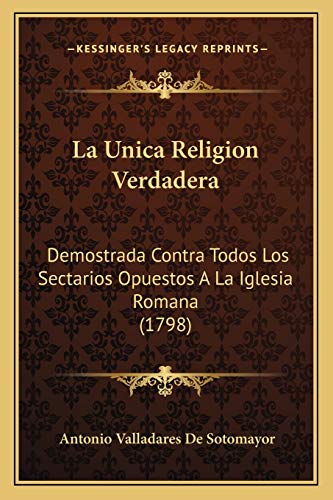 La Unica Religion Verdadera cover