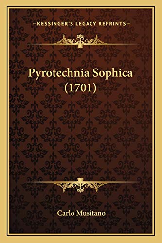 Pyrotechnia Sophica (1701) cover