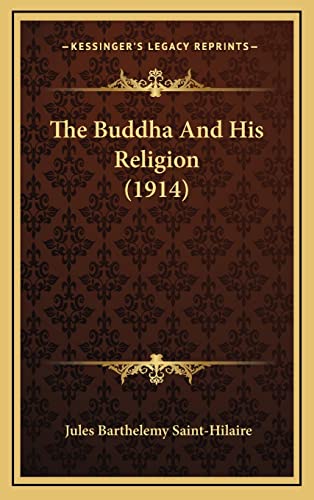 The Buddha And His Religion (1914) cover