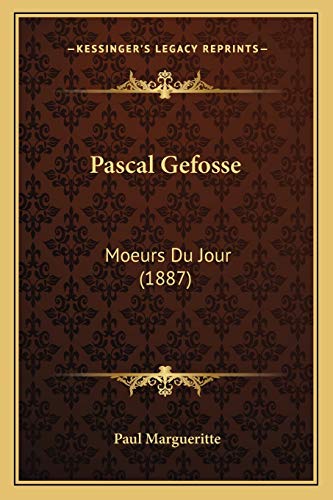 Pascal Gefosse cover