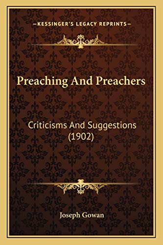 Preaching And Preachers cover