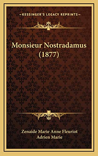 Monsieur Nostradamus (1877) cover
