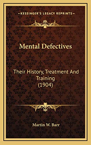 Mental Defectives cover