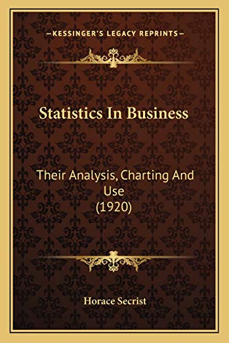Statistics In Business cover