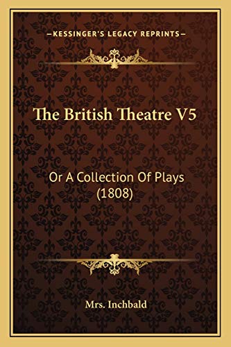 The British Theatre V5 cover