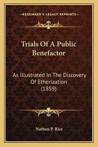 Trials Of A Public Benefactor cover