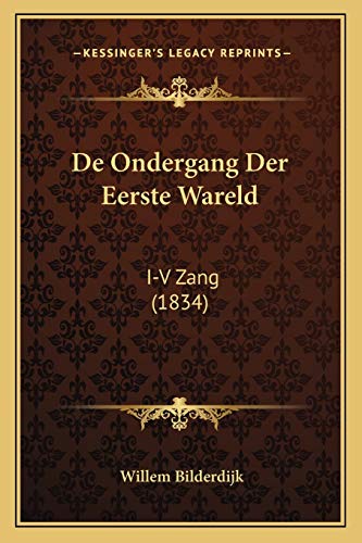 De Ondergang Der Eerste Wareld cover