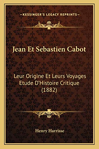 Jean Et Sebastien Cabot cover