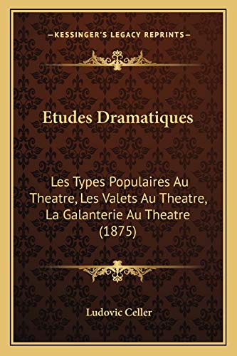 Etudes Dramatiques cover