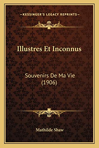 Illustres Et Inconnus cover
