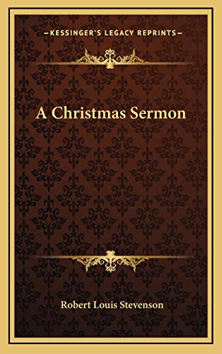 A Christmas Sermon cover