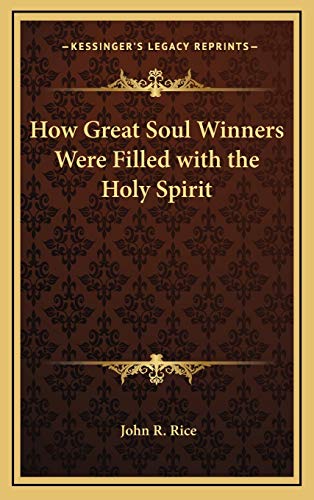 How Great Soul Winners Were Filled with the Holy Spirit cover