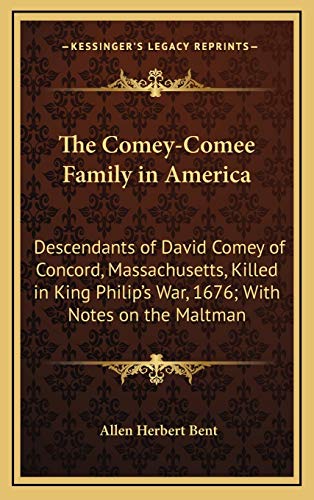 The Comey-Comee Family in America