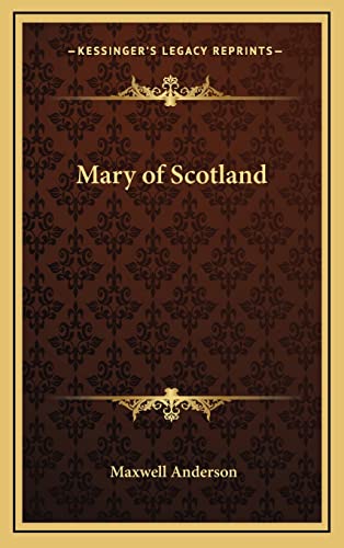 Mary of Scotland cover