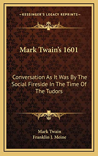 Mark Twain's 1601 cover