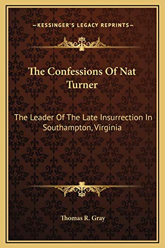 The Confessions Of Nat Turner