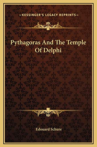 Pythagoras And The Temple Of Delphi cover