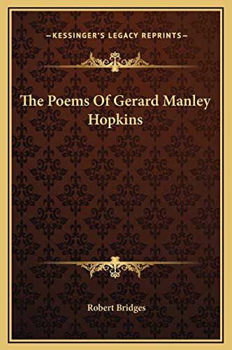 The Poems Of Gerard Manley Hopkins cover