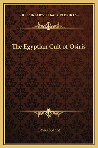 The Egyptian Cult of Osiris cover