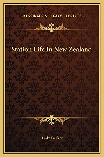 Station Life In New Zealand cover