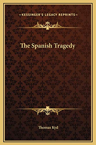 The Spanish Tragedy cover