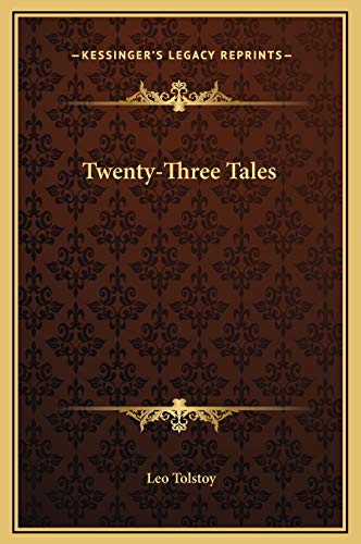 Twenty-Three Tales cover
