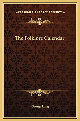 The Folklore Calendar cover