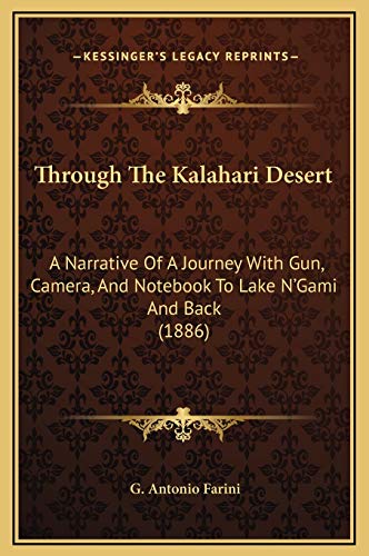 Through The Kalahari Desert cover