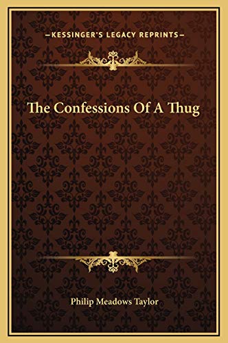 The Confessions Of A Thug cover