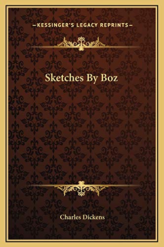 Sketches By Boz cover