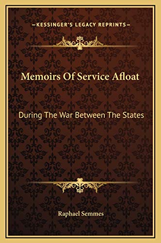 Memoirs Of Service Afloat cover