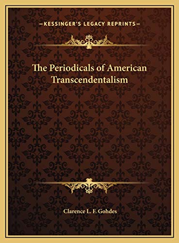 The Periodicals of American Transcendentalism cover