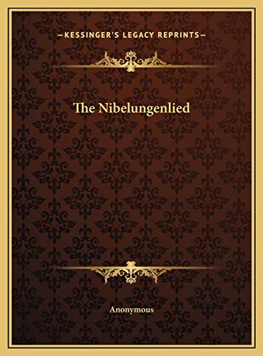 The Nibelungenlied cover