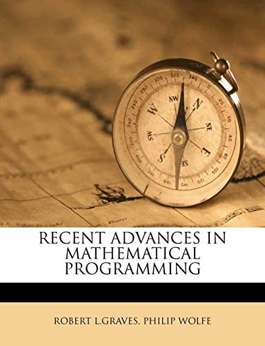Recent Advances in Mathematical Programming cover