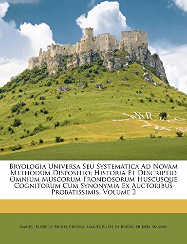 Bryologia Universa Seu Systematica Ad Novam Methodum Dispositio cover