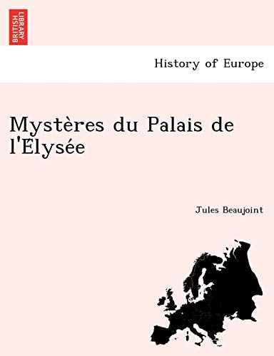 Myste res du Palais de l'E lyse e cover
