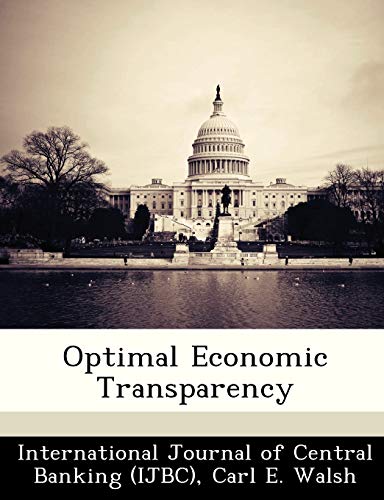 Optimal Economic Transparency