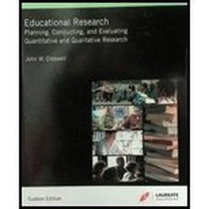 Educational Research: Planning, Conducting, and Evaluating Quantitative and Qualitative Research, 1/e 