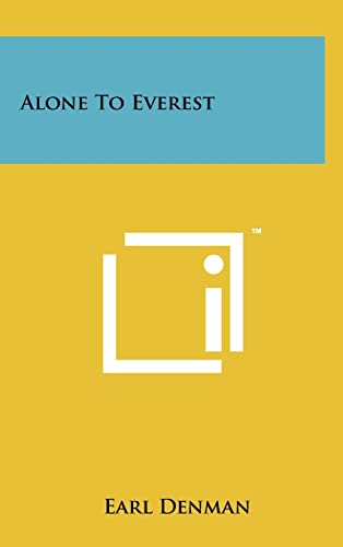Alone to Everest