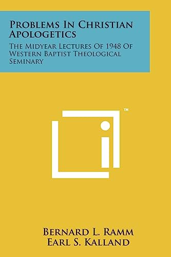 Problems in Christian Apologetics