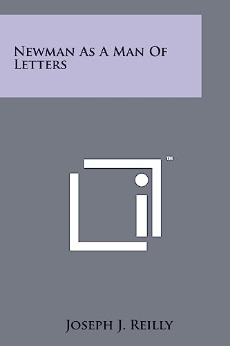 Newman as a Man of Letters